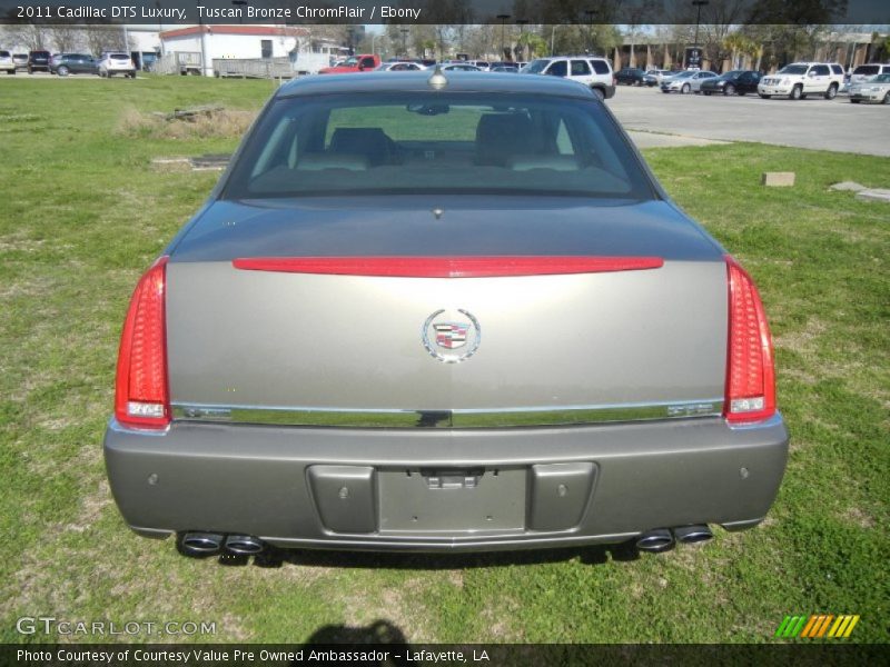 Tuscan Bronze ChromFlair / Ebony 2011 Cadillac DTS Luxury