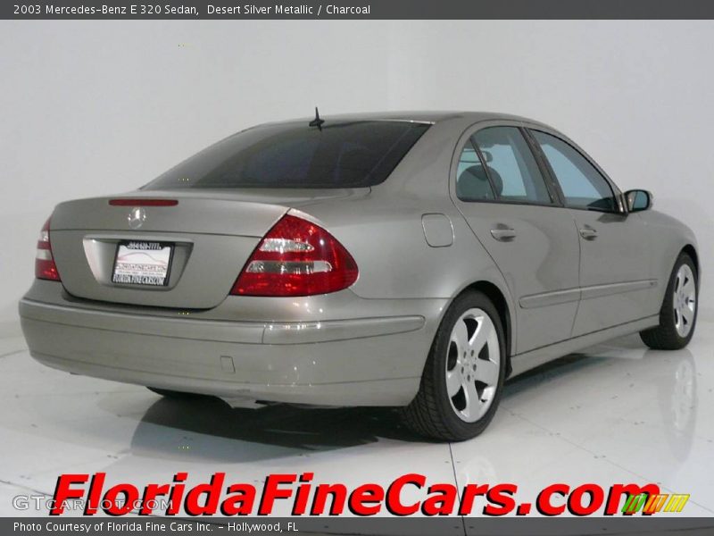 Desert Silver Metallic / Charcoal 2003 Mercedes-Benz E 320 Sedan
