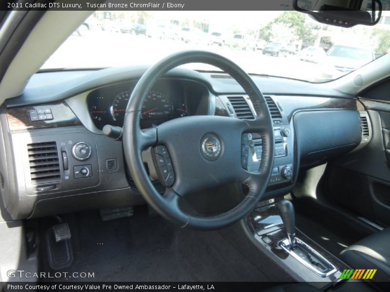 Tuscan Bronze ChromFlair / Ebony 2011 Cadillac DTS Luxury