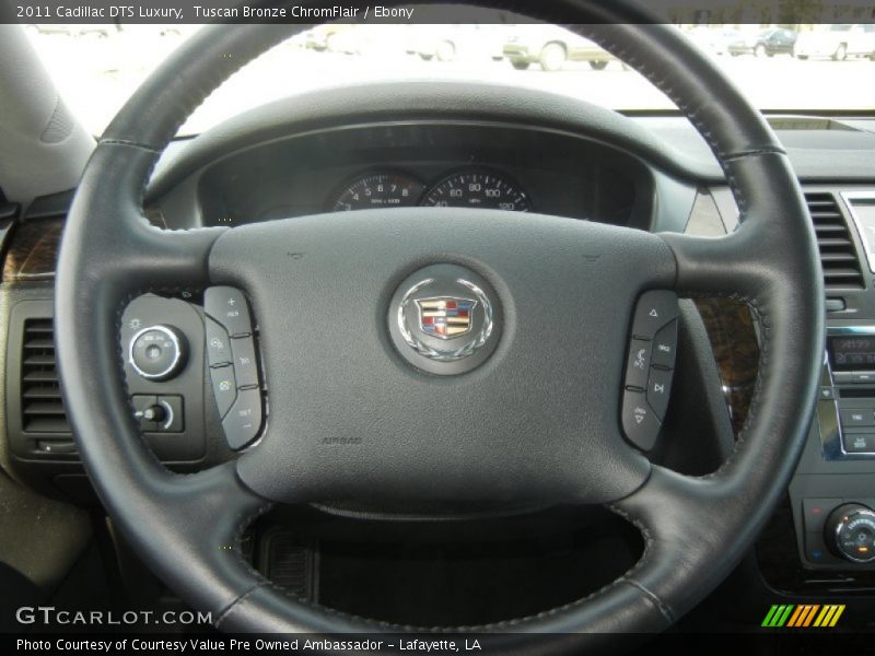Tuscan Bronze ChromFlair / Ebony 2011 Cadillac DTS Luxury