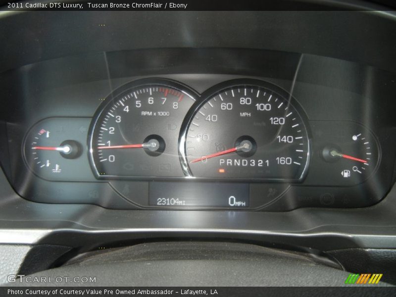 Tuscan Bronze ChromFlair / Ebony 2011 Cadillac DTS Luxury
