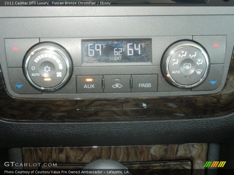 Tuscan Bronze ChromFlair / Ebony 2011 Cadillac DTS Luxury