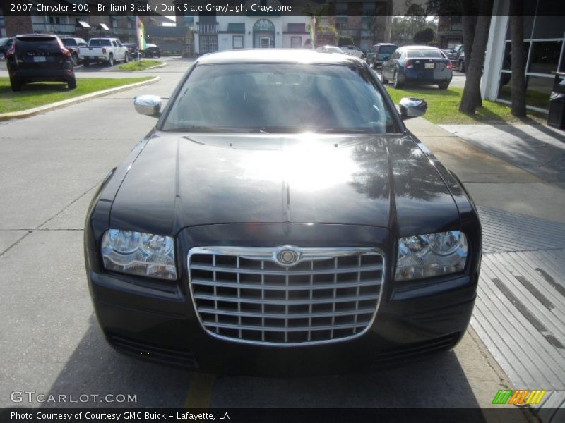 Brilliant Black / Dark Slate Gray/Light Graystone 2007 Chrysler 300