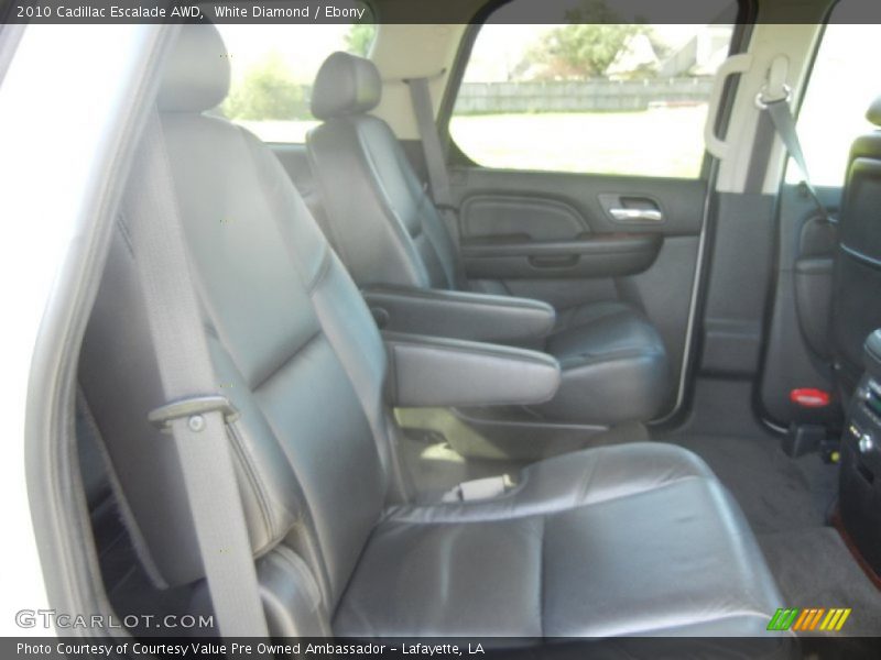 White Diamond / Ebony 2010 Cadillac Escalade AWD