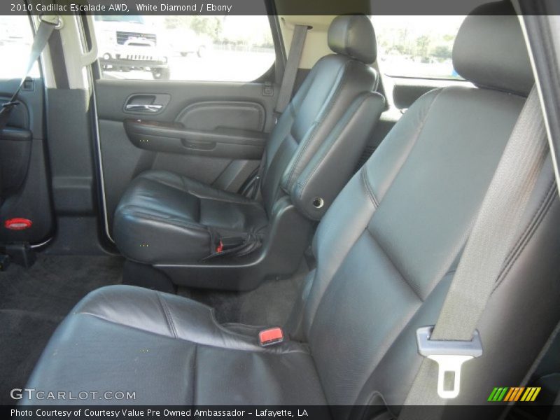 White Diamond / Ebony 2010 Cadillac Escalade AWD