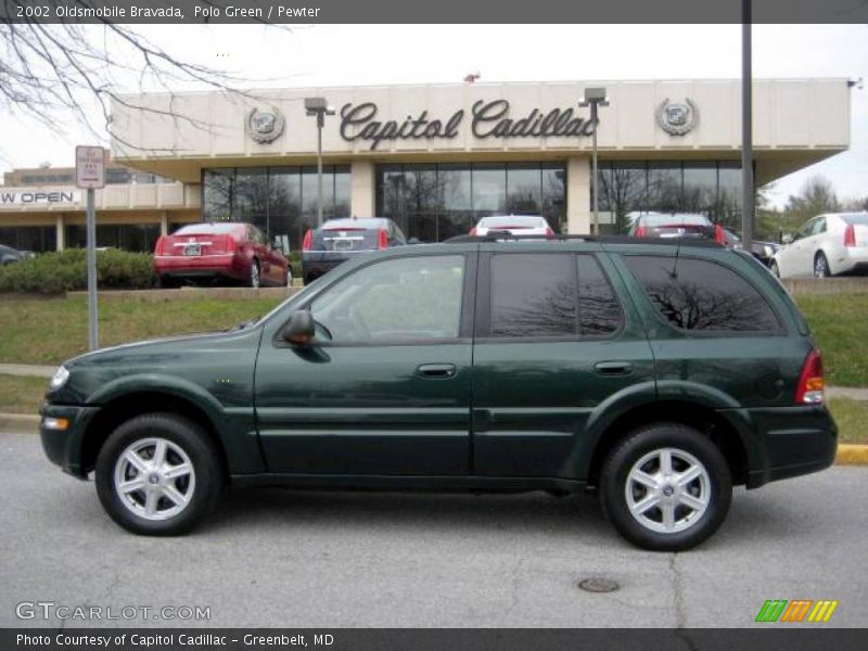 Polo Green / Pewter 2002 Oldsmobile Bravada