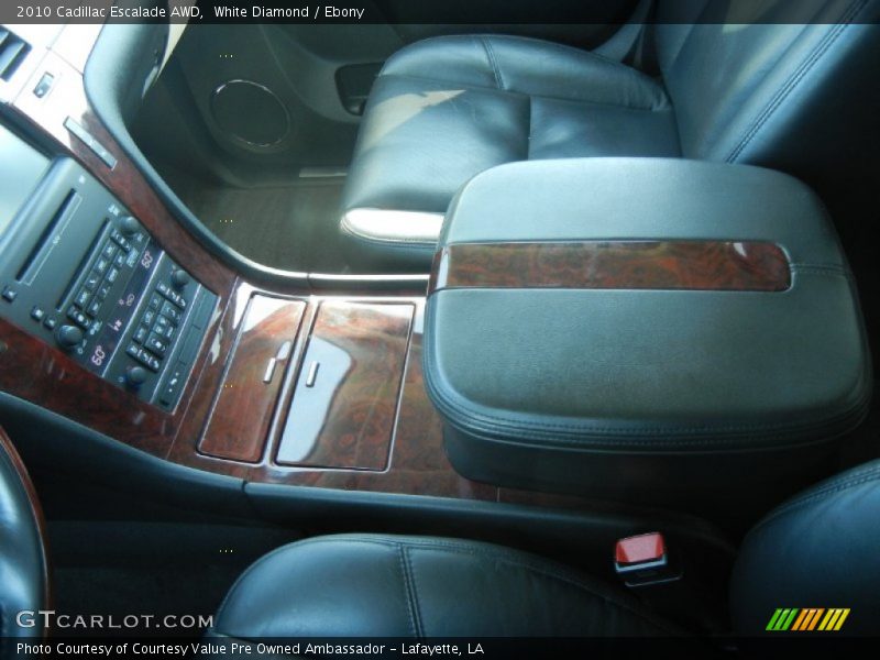 White Diamond / Ebony 2010 Cadillac Escalade AWD
