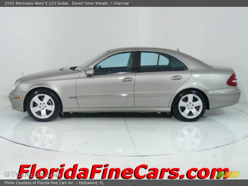 Desert Silver Metallic / Charcoal 2003 Mercedes-Benz E 320 Sedan