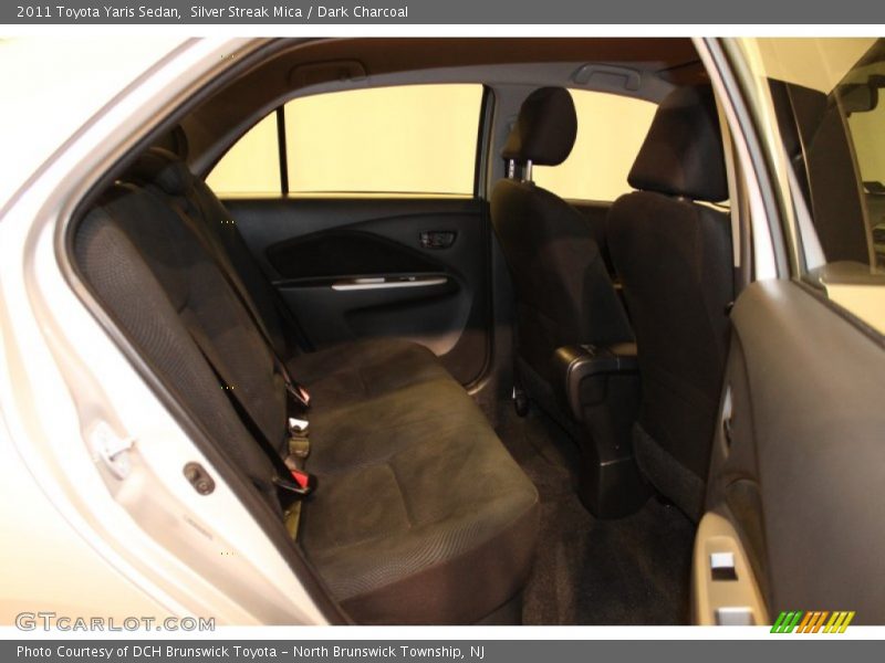 Silver Streak Mica / Dark Charcoal 2011 Toyota Yaris Sedan