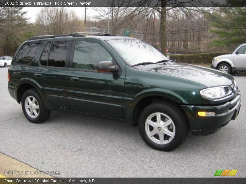 Polo Green / Pewter 2002 Oldsmobile Bravada