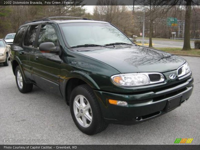 Polo Green / Pewter 2002 Oldsmobile Bravada