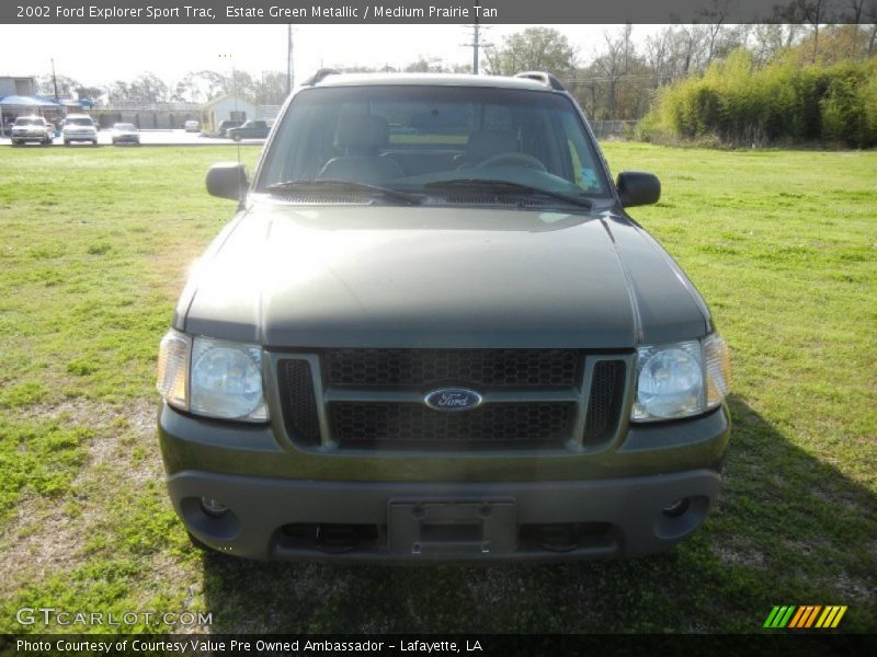 Estate Green Metallic / Medium Prairie Tan 2002 Ford Explorer Sport Trac