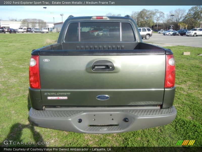 Estate Green Metallic / Medium Prairie Tan 2002 Ford Explorer Sport Trac