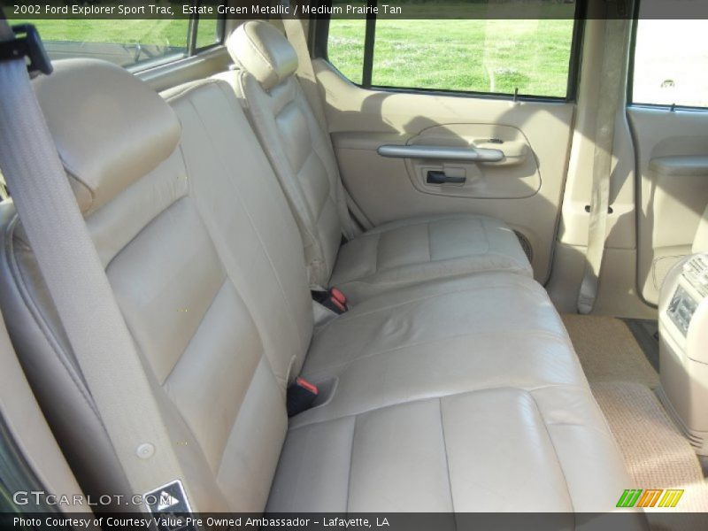 Estate Green Metallic / Medium Prairie Tan 2002 Ford Explorer Sport Trac