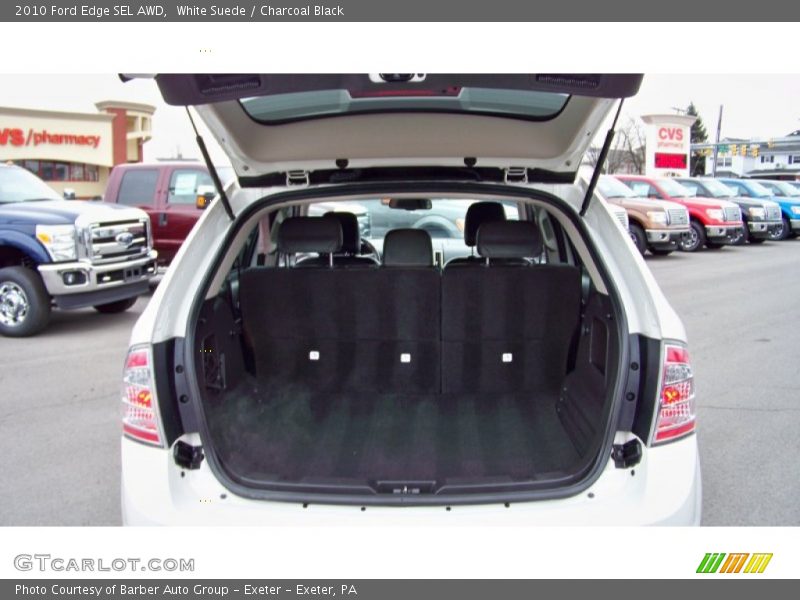 White Suede / Charcoal Black 2010 Ford Edge SEL AWD