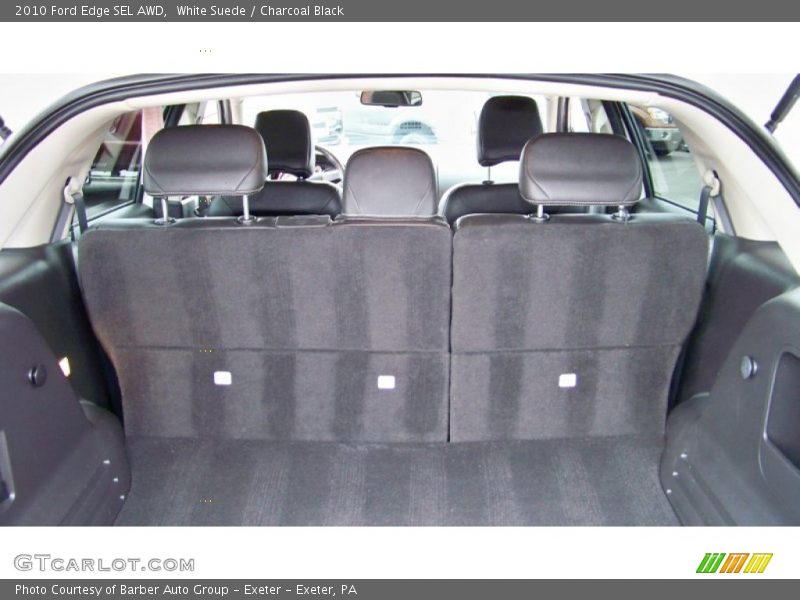 White Suede / Charcoal Black 2010 Ford Edge SEL AWD