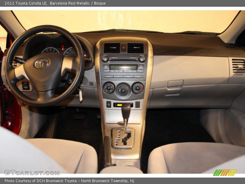 Barcelona Red Metallic / Bisque 2011 Toyota Corolla LE