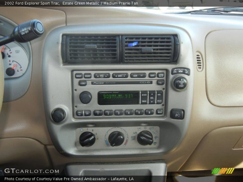 Estate Green Metallic / Medium Prairie Tan 2002 Ford Explorer Sport Trac