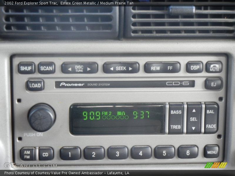 Estate Green Metallic / Medium Prairie Tan 2002 Ford Explorer Sport Trac