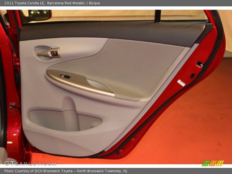Barcelona Red Metallic / Bisque 2011 Toyota Corolla LE