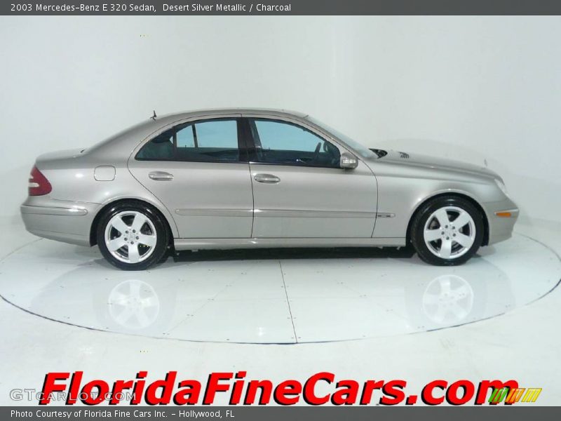 Desert Silver Metallic / Charcoal 2003 Mercedes-Benz E 320 Sedan