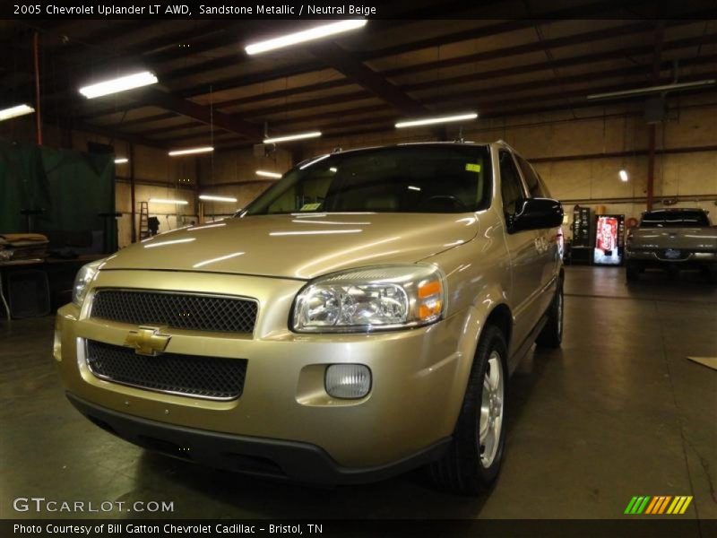 Sandstone Metallic / Neutral Beige 2005 Chevrolet Uplander LT AWD