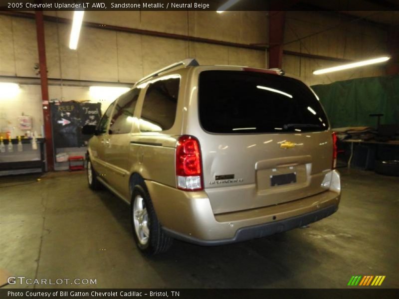 Sandstone Metallic / Neutral Beige 2005 Chevrolet Uplander LT AWD