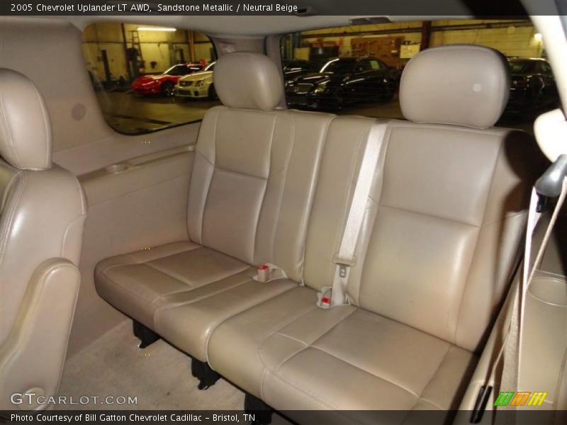 Rear Seat of 2005 Uplander LT AWD