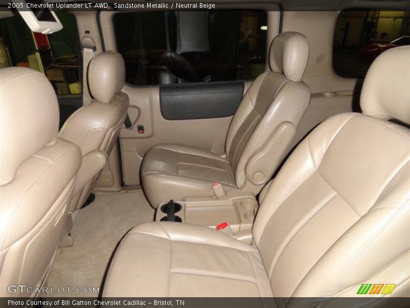 Rear Seat of 2005 Uplander LT AWD