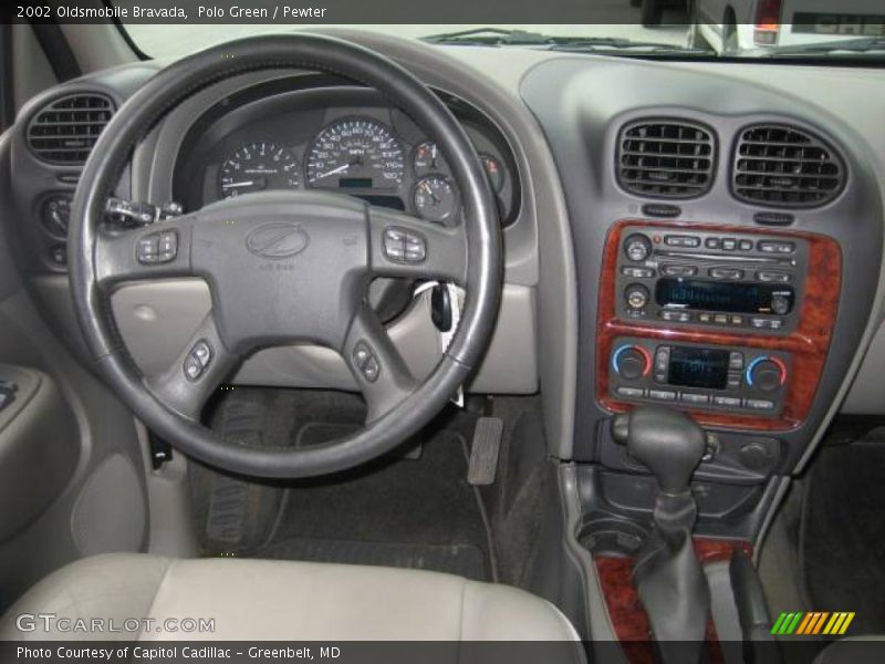 Polo Green / Pewter 2002 Oldsmobile Bravada