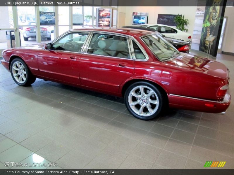 Carnival Red / Oatmeal 2000 Jaguar XJ XJR