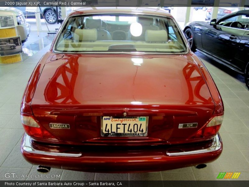 Carnival Red / Oatmeal 2000 Jaguar XJ XJR