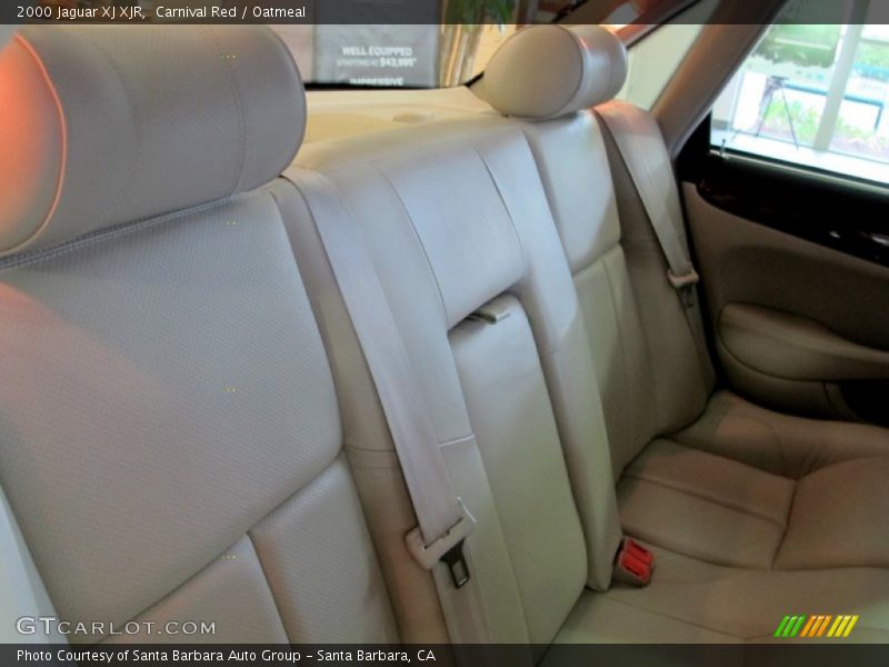 Carnival Red / Oatmeal 2000 Jaguar XJ XJR