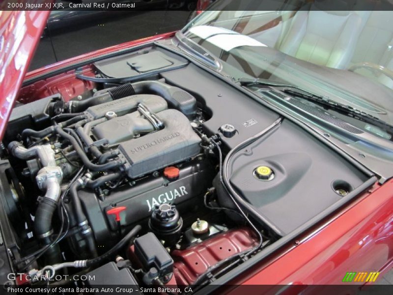 2000 XJ XJR Engine - 4.0 Liter Supercharged DOHC 32-Valve V8