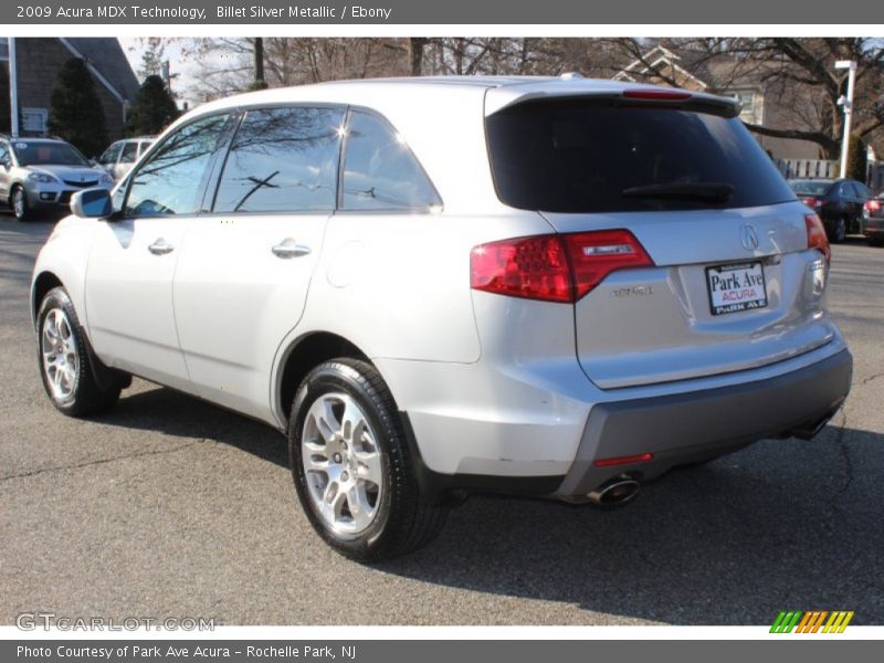 Billet Silver Metallic / Ebony 2009 Acura MDX Technology