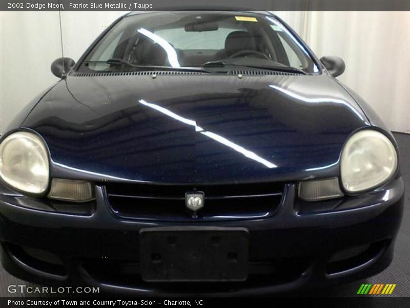 Patriot Blue Metallic / Taupe 2002 Dodge Neon