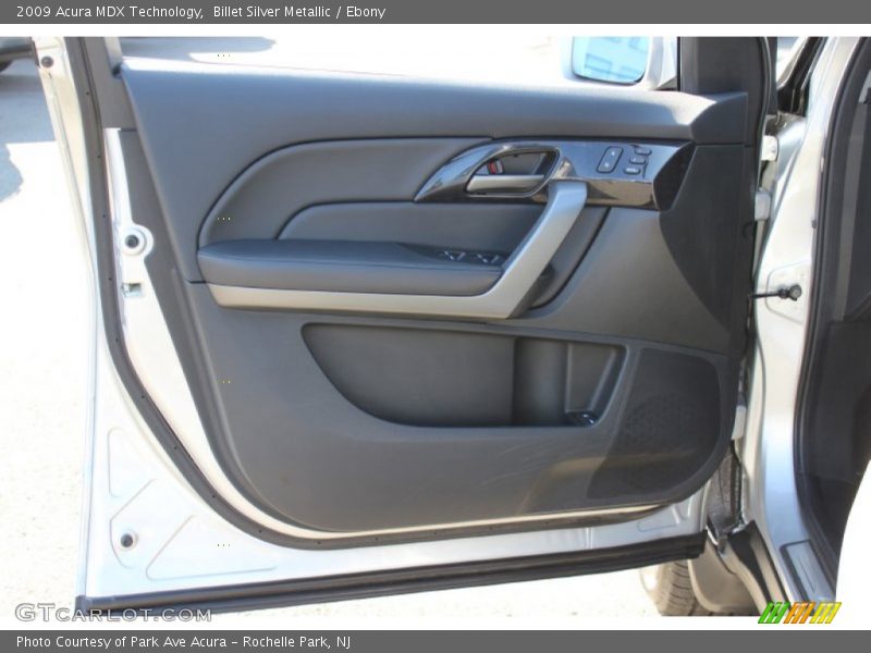 Billet Silver Metallic / Ebony 2009 Acura MDX Technology