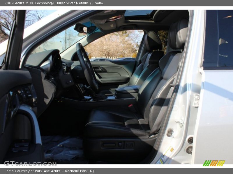 Billet Silver Metallic / Ebony 2009 Acura MDX Technology