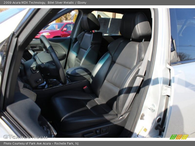 Billet Silver Metallic / Ebony 2009 Acura MDX Technology