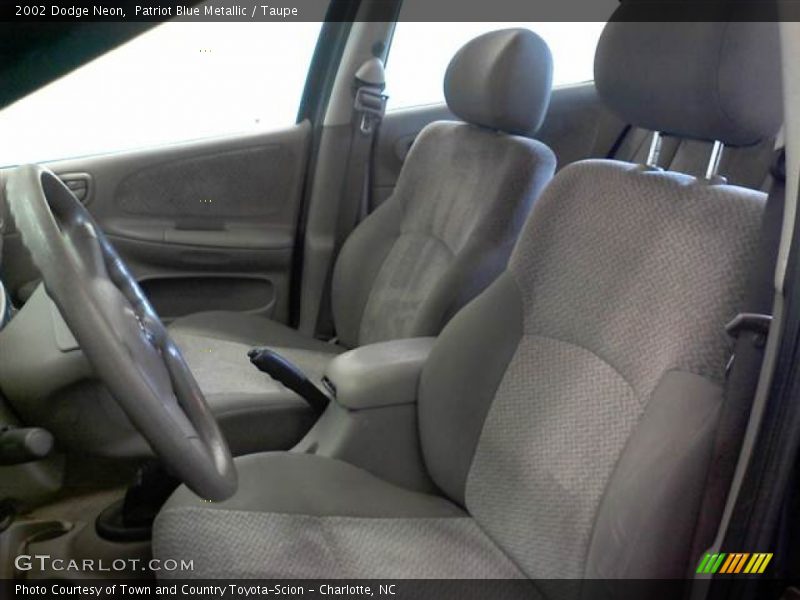 Patriot Blue Metallic / Taupe 2002 Dodge Neon