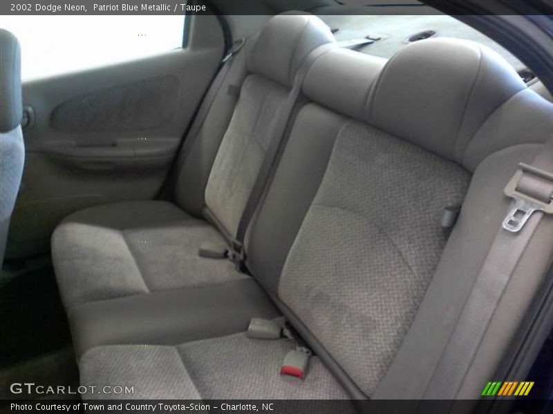 Patriot Blue Metallic / Taupe 2002 Dodge Neon
