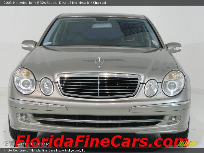 Desert Silver Metallic / Charcoal 2003 Mercedes-Benz E 320 Sedan