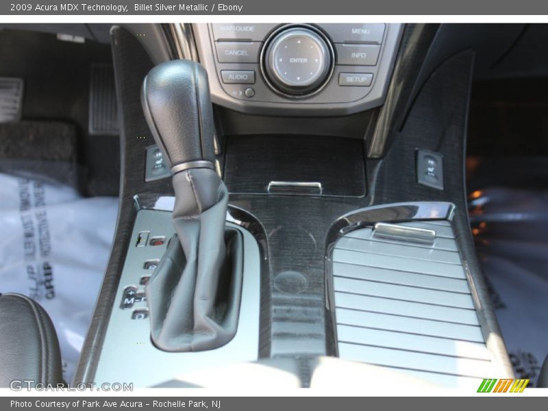Billet Silver Metallic / Ebony 2009 Acura MDX Technology