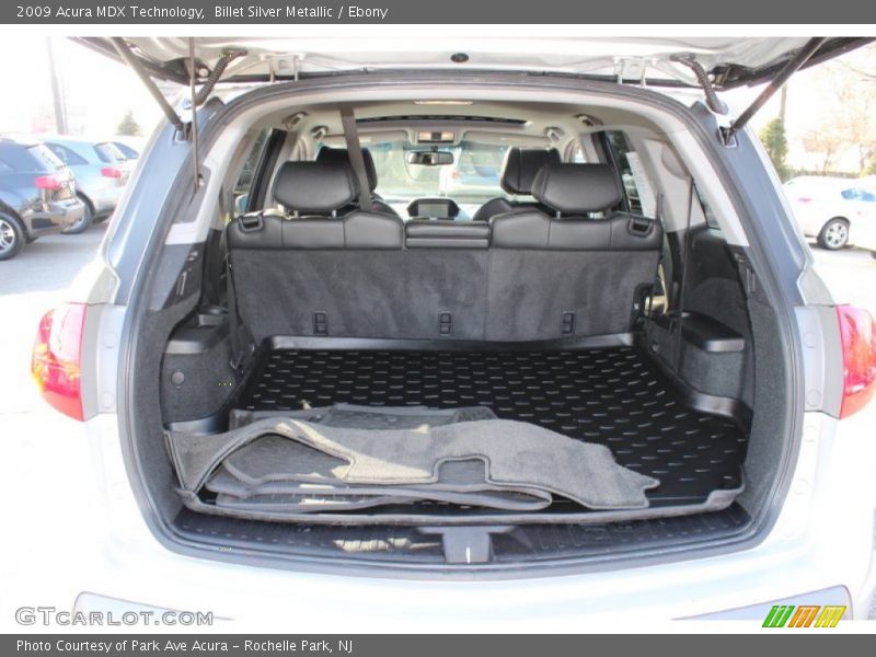 Billet Silver Metallic / Ebony 2009 Acura MDX Technology