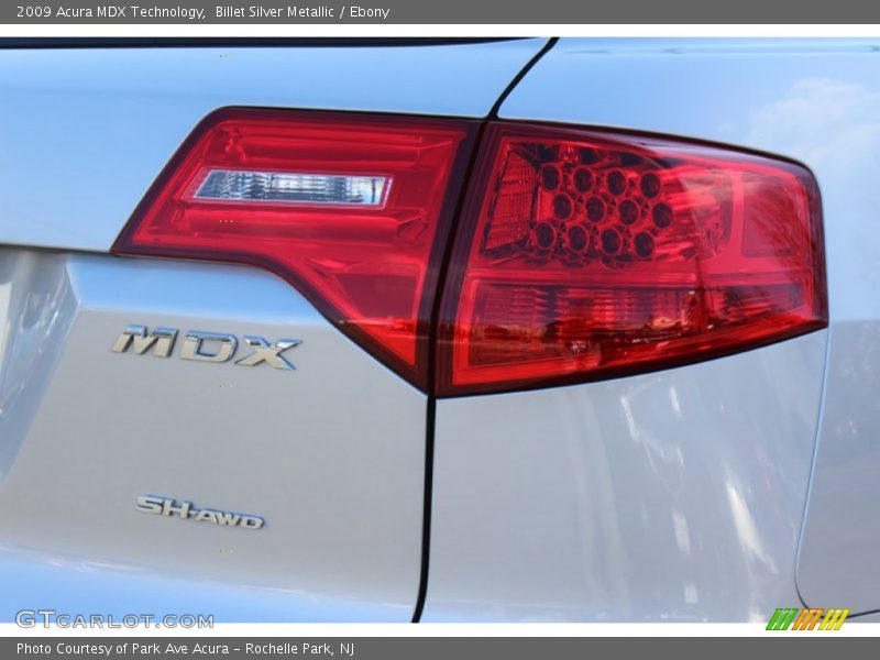Billet Silver Metallic / Ebony 2009 Acura MDX Technology