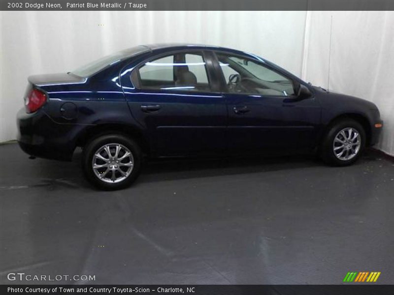 Patriot Blue Metallic / Taupe 2002 Dodge Neon