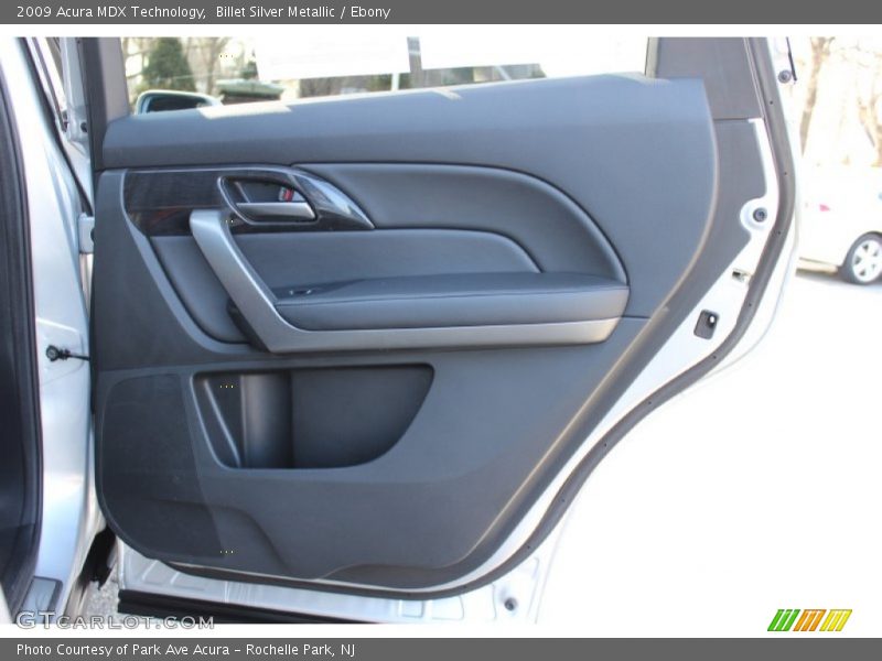 Billet Silver Metallic / Ebony 2009 Acura MDX Technology