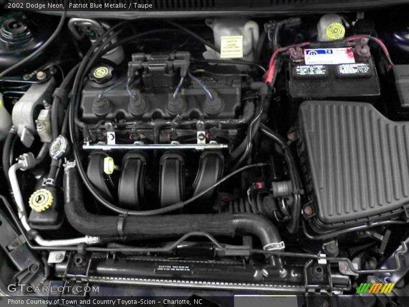  2002 Neon  Engine - 2.0 Liter SOHC 16-Valve 4 Cylinder