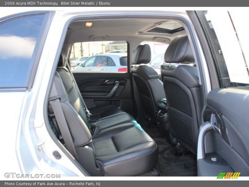 Billet Silver Metallic / Ebony 2009 Acura MDX Technology