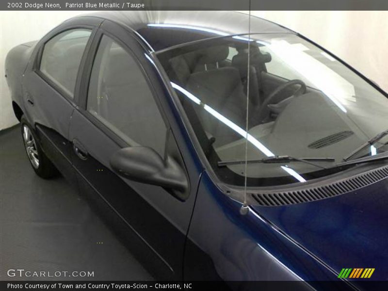 Patriot Blue Metallic / Taupe 2002 Dodge Neon